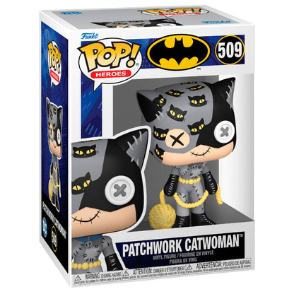 Figura POP DC Comics Patchwork Catwoman FUNKO