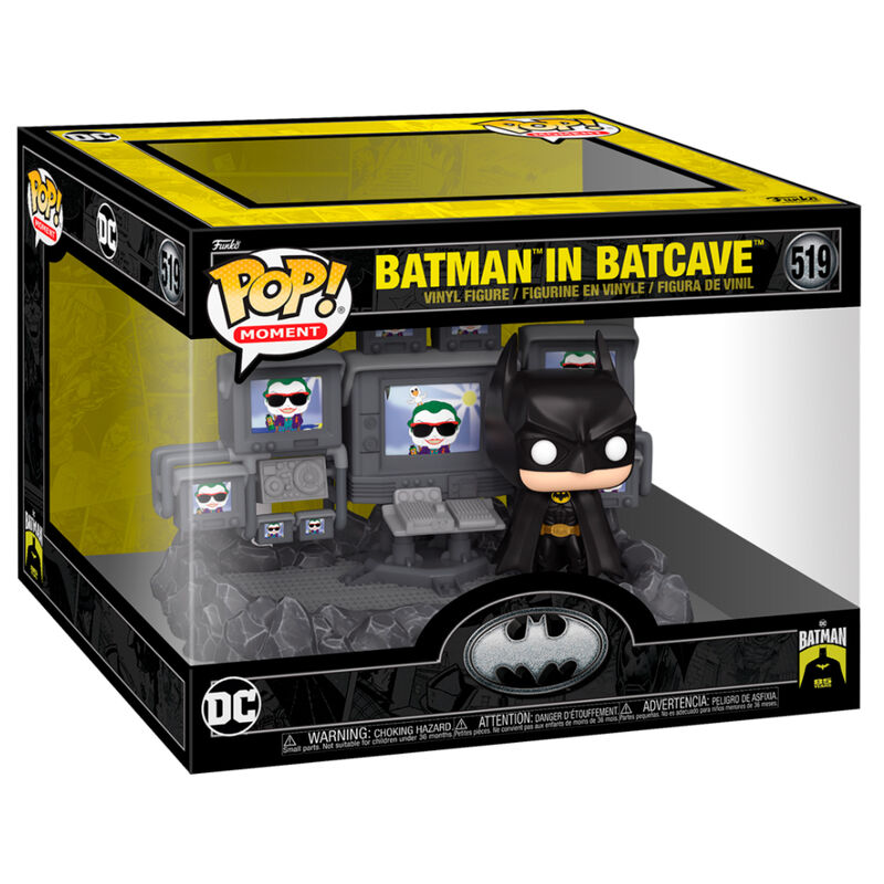 Figura POP Moments DC Comics Batman in Batcave FUNKO