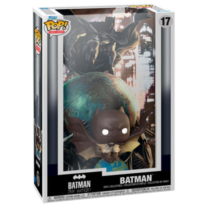 Figura POP Comic Cover DC Comics Batman The World FUNKO