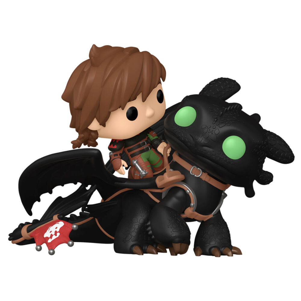 Figura POP Rides Deluxe Como Entrenar a tu Dragon 2 Hiccup with Toothless FUNKO