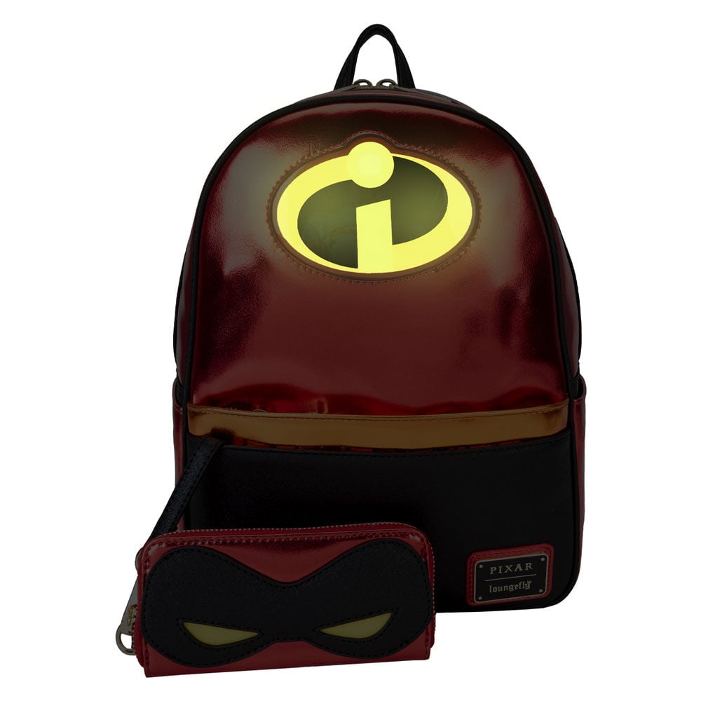 Mochila 20th Anniversary Los Increibles Disney Pixar Loungefly 30cm LOUNGEFLY