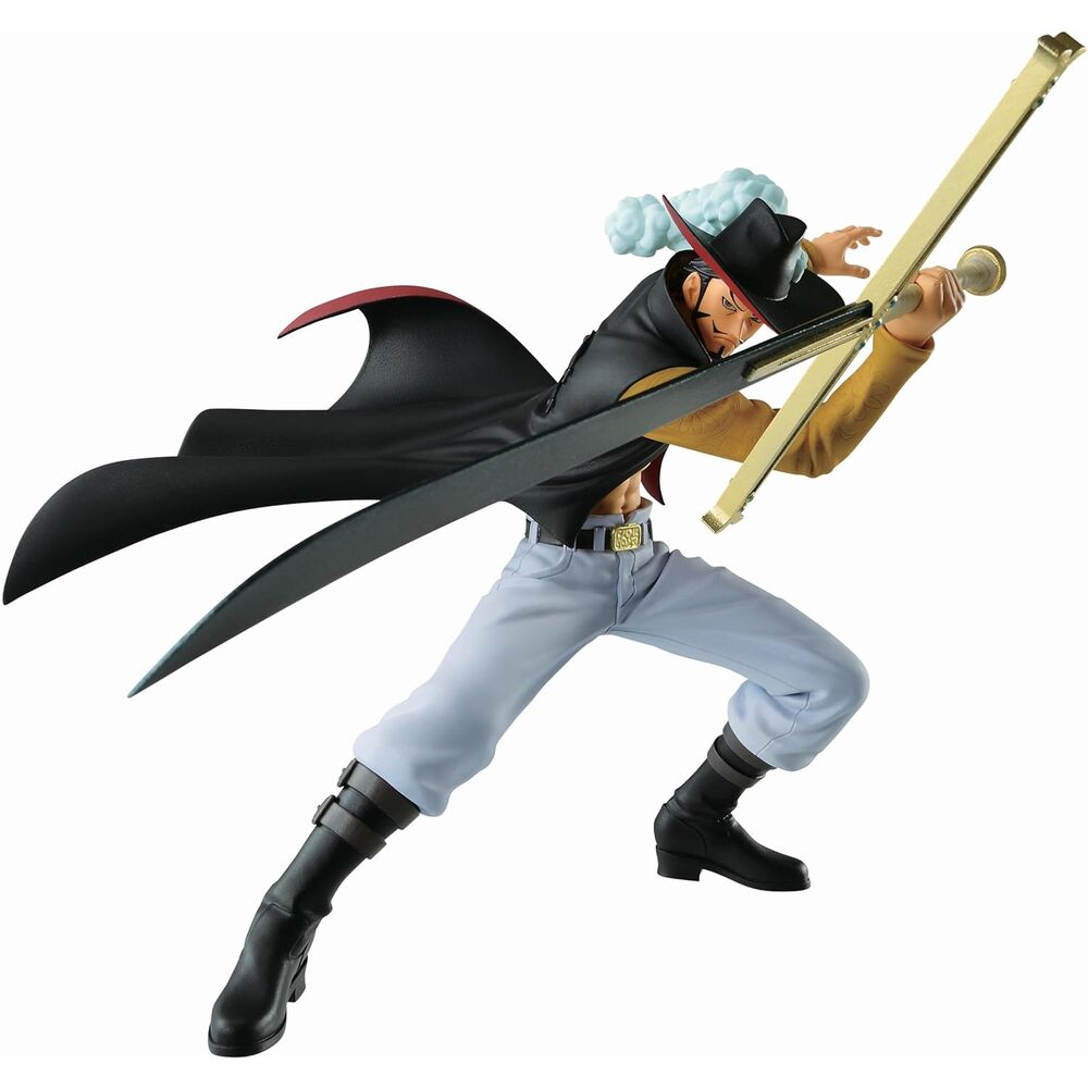 Figura Dracule Mihawk Battle Record One Piece 13cm BANPRESTO
