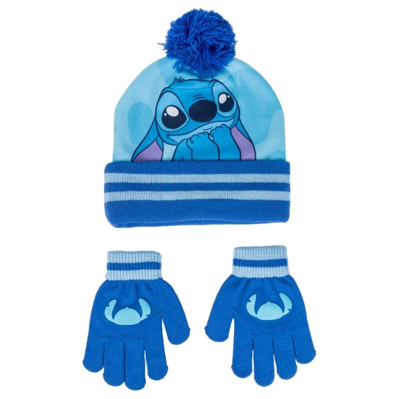 Set gorro y guantes Stitch Disney CERDÁ