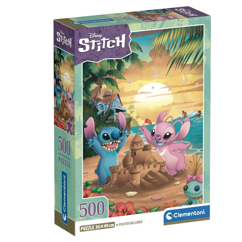Puzzle Stitch Disney 500pzs CLEMENTONI