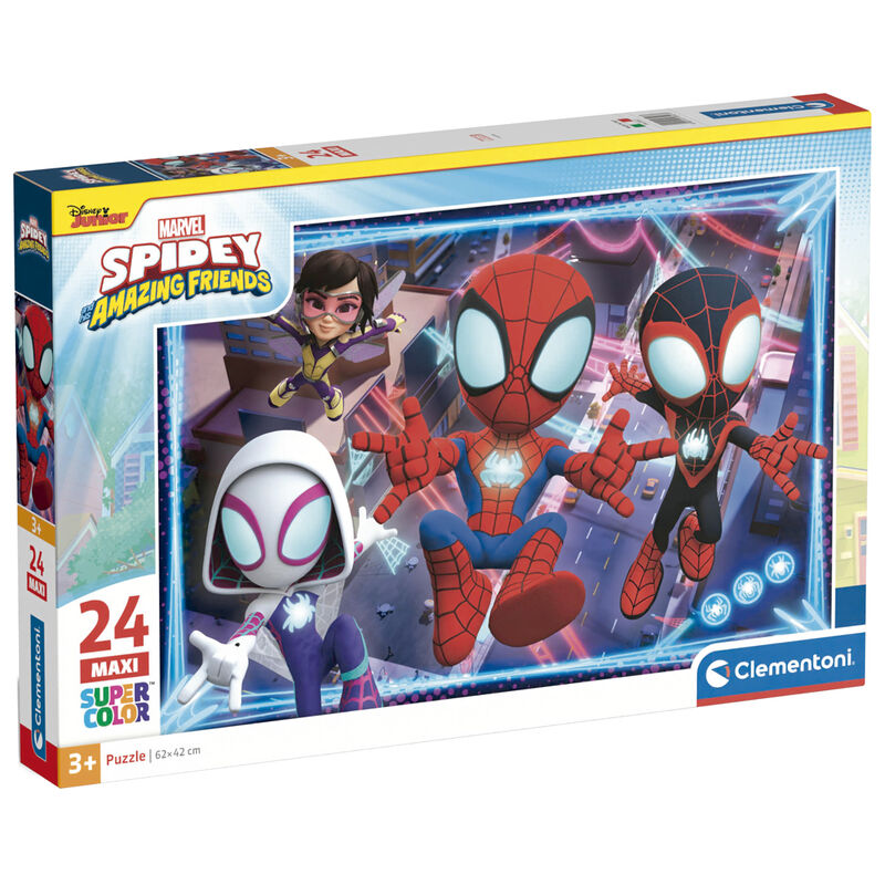 Puzzle Maxi Spidey Marvel 24pzs CLEMENTONI