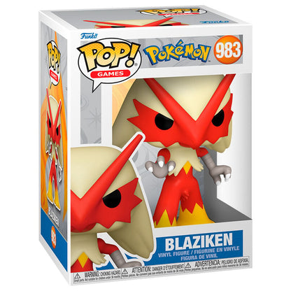 Figura POP Pokemon Blaziken FUNKO