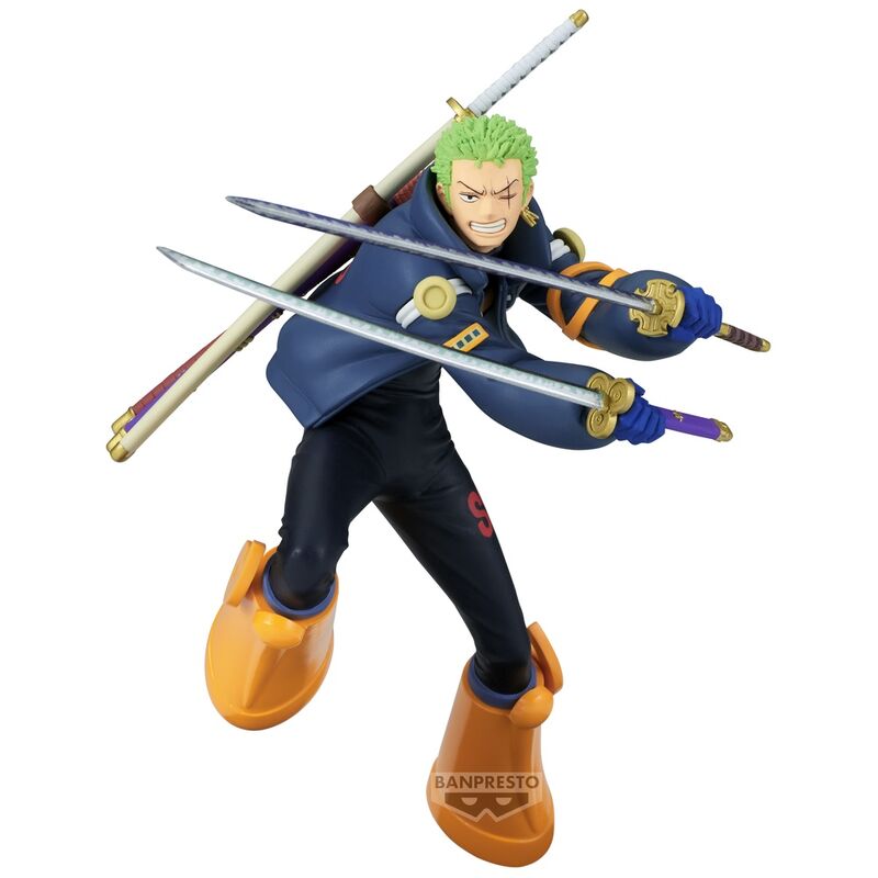 Figura Roronoa Zoro Battle Record Collection One Piece 16cm BANPRESTO