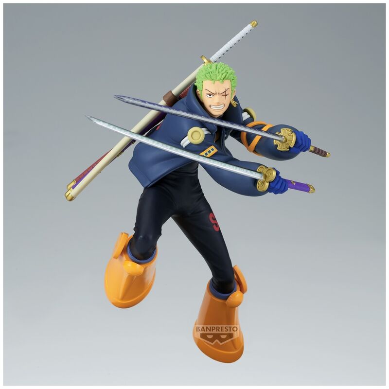 Figura Roronoa Zoro Battle Record Collection One Piece 16cm BANPRESTO
