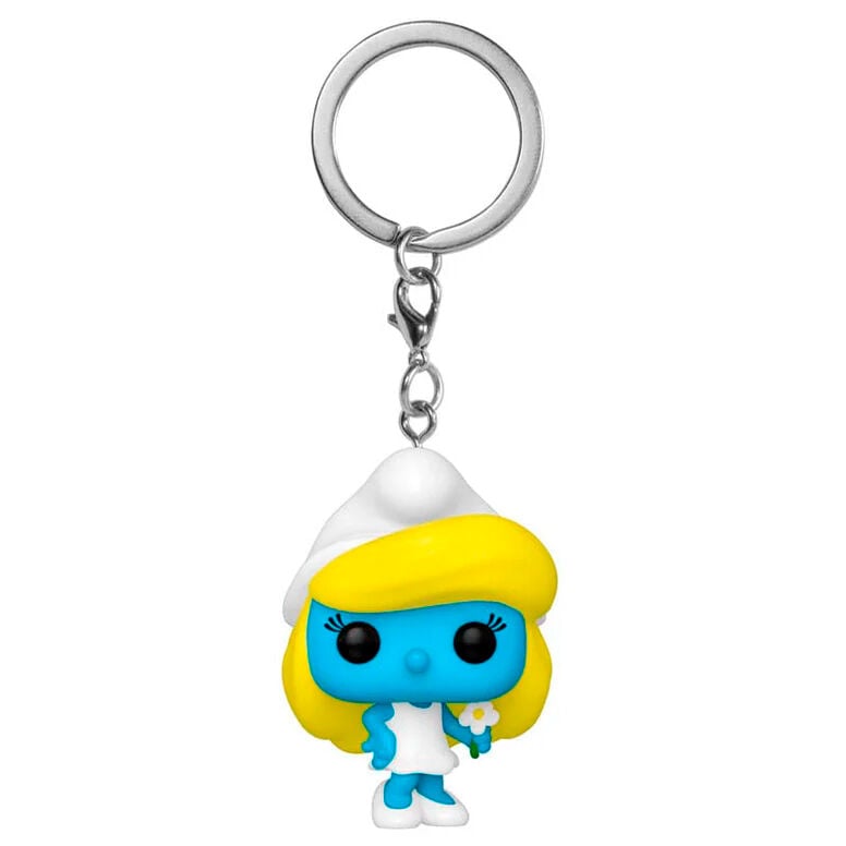 Llavero Pocket POP The Smurfs Smurfette FUNKO