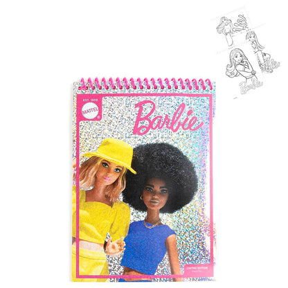 Set papeleria coloreable Barbie CERDÁ