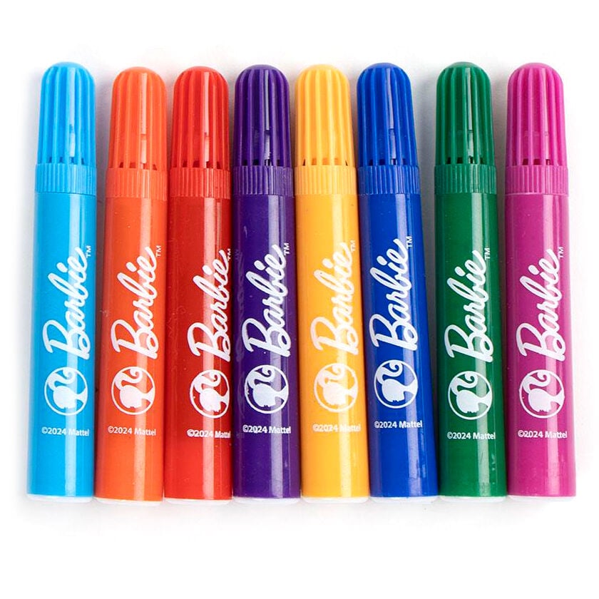Set papeleria coloreable Barbie CERDÁ