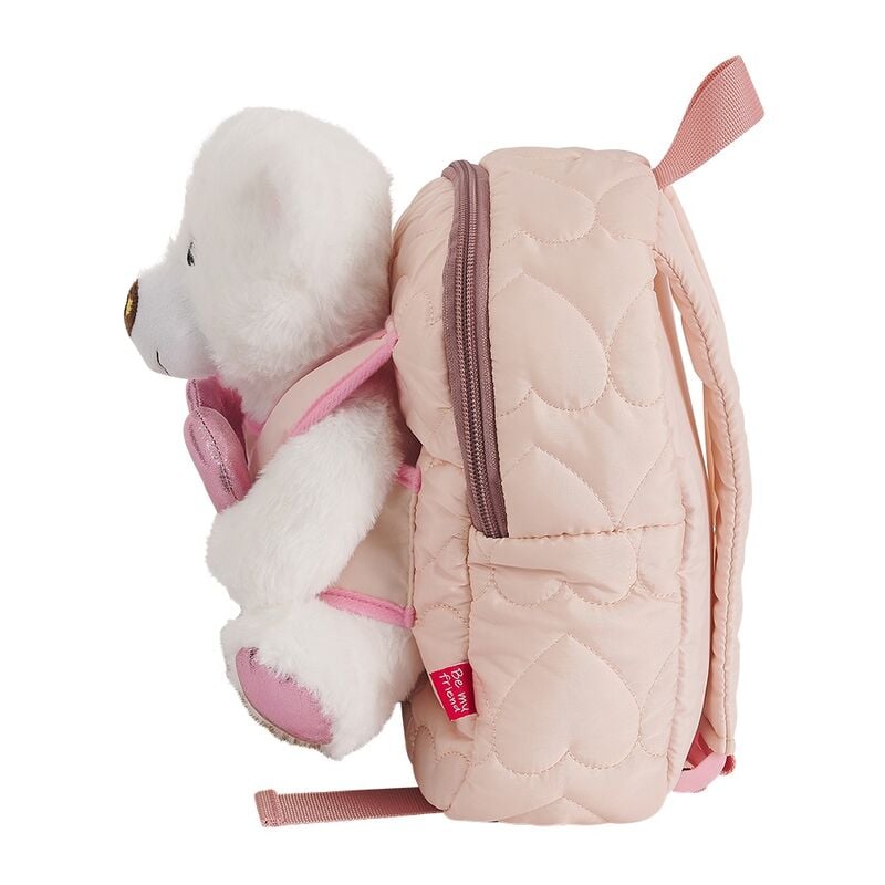 Mochila + peluche oso Teddy 27cm PERLETTI