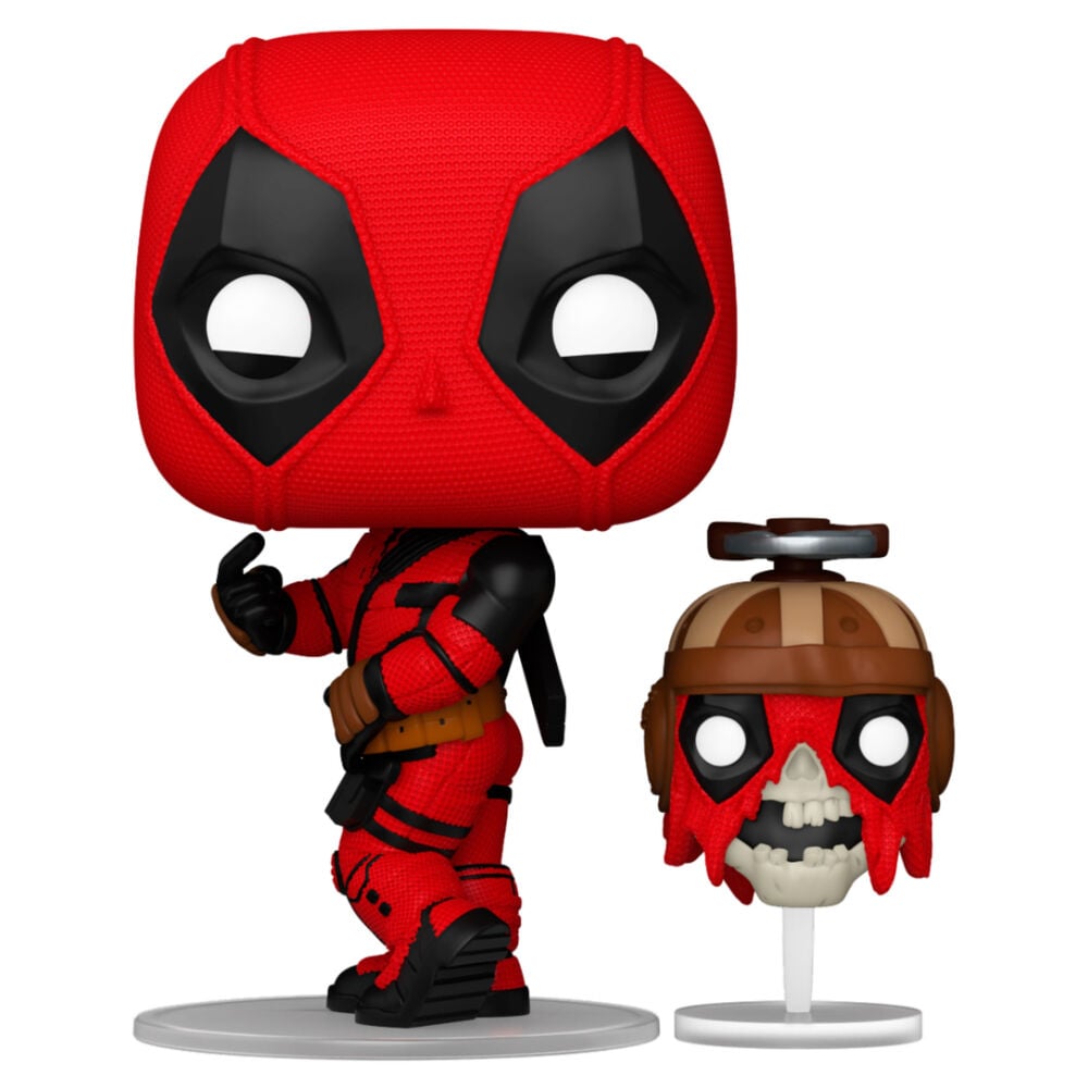 Figura POP Marvel Deadpool & Wolverine Deadpool with Headpool FUNKO