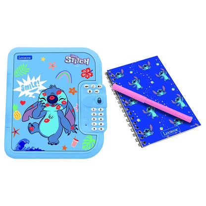 Diario secreto electronico Stitch Disney LEXIBOOK