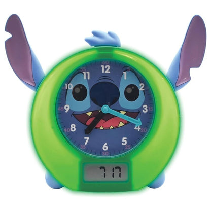 Reloj educativo cuentacuentos y luces Stitch Disney ingles LEXIBOOK