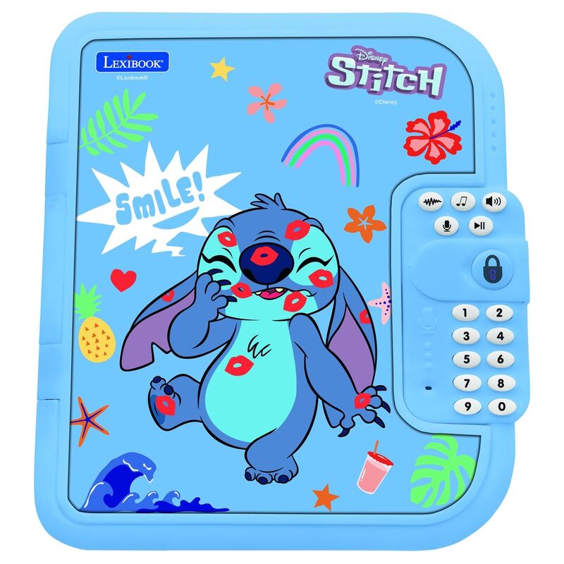 Diario secreto electronico Stitch Disney LEXIBOOK