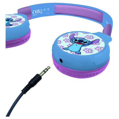 Auriculares inalambricos Bluetooth Stitch Disney LEXIBOOK