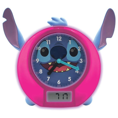 Reloj educativo cuentacuentos y luces Stitch Disney ingles LEXIBOOK