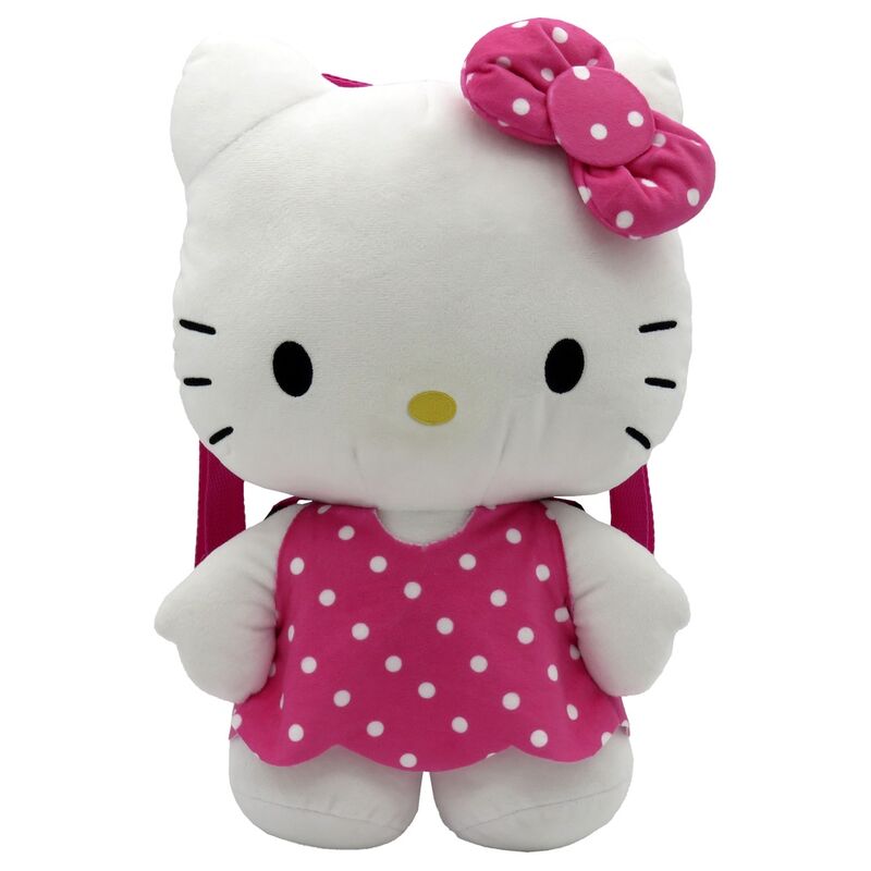 Mochila peluche Hello Kitty rosa 35cm CYP BRANDS
