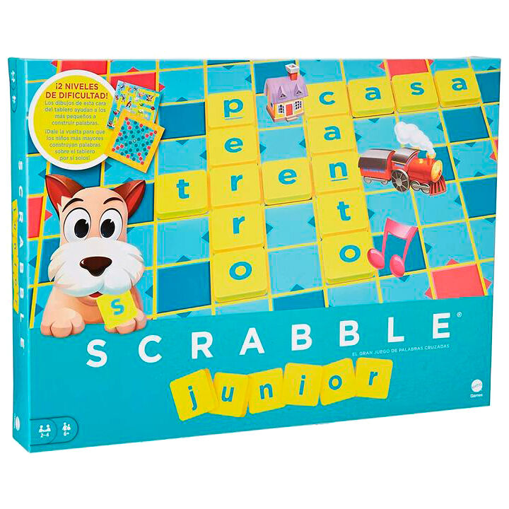 Juego mesa Scrabble Junior español MATTEL