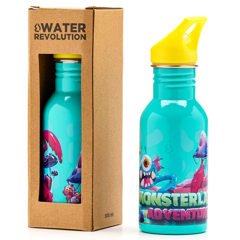 Cantimplora acero inoxidable Monsterland Water Revolution 500ml WATER REVOLUTION