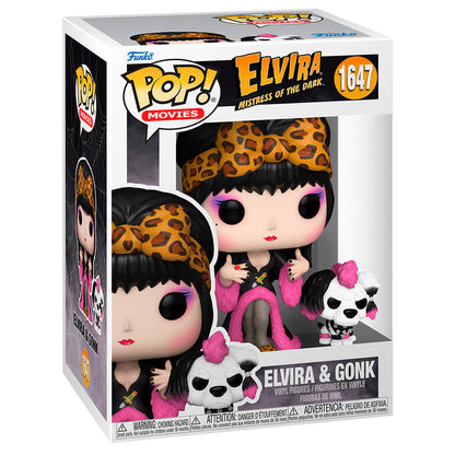 Figura POP Elvira Mistress of the Dark Elvira & Gonk FUNKO
