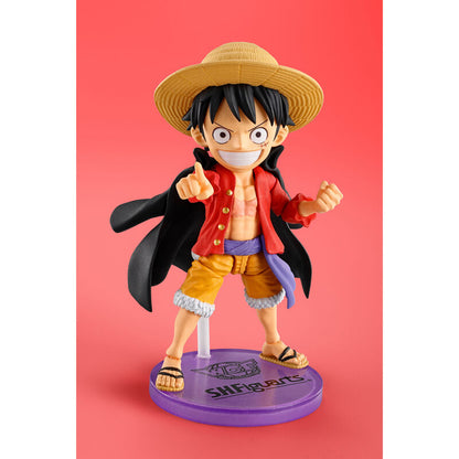 Figura S.H Figuarts Monkey D. Luffy World Collectable One Piece 7,5cm TAMASHII NATIONS