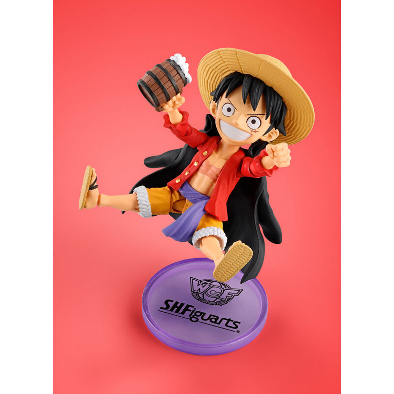 Figura S.H Figuarts Monkey D. Luffy World Collectable One Piece 7,5cm TAMASHII NATIONS
