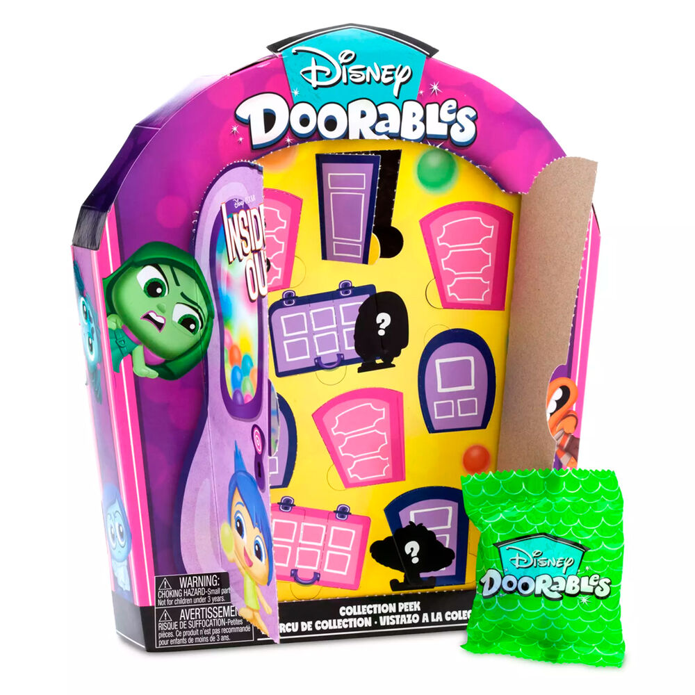 Set 9 figuras Del Reves 2 Doorables Disney Pixar 4cm JUST PLAY