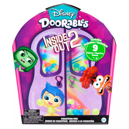 Set 9 figuras Del Reves 2 Doorables Disney Pixar 4cm JUST PLAY