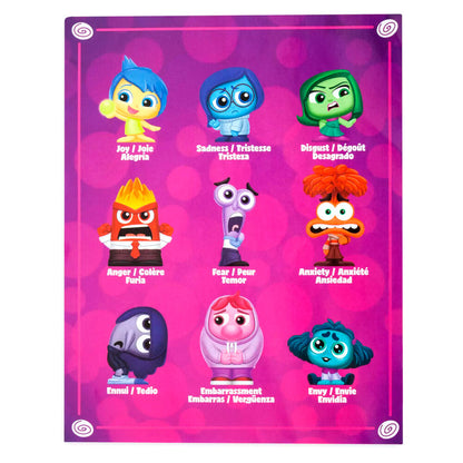 Set 9 figuras Del Reves 2 Doorables Disney Pixar 4cm JUST PLAY