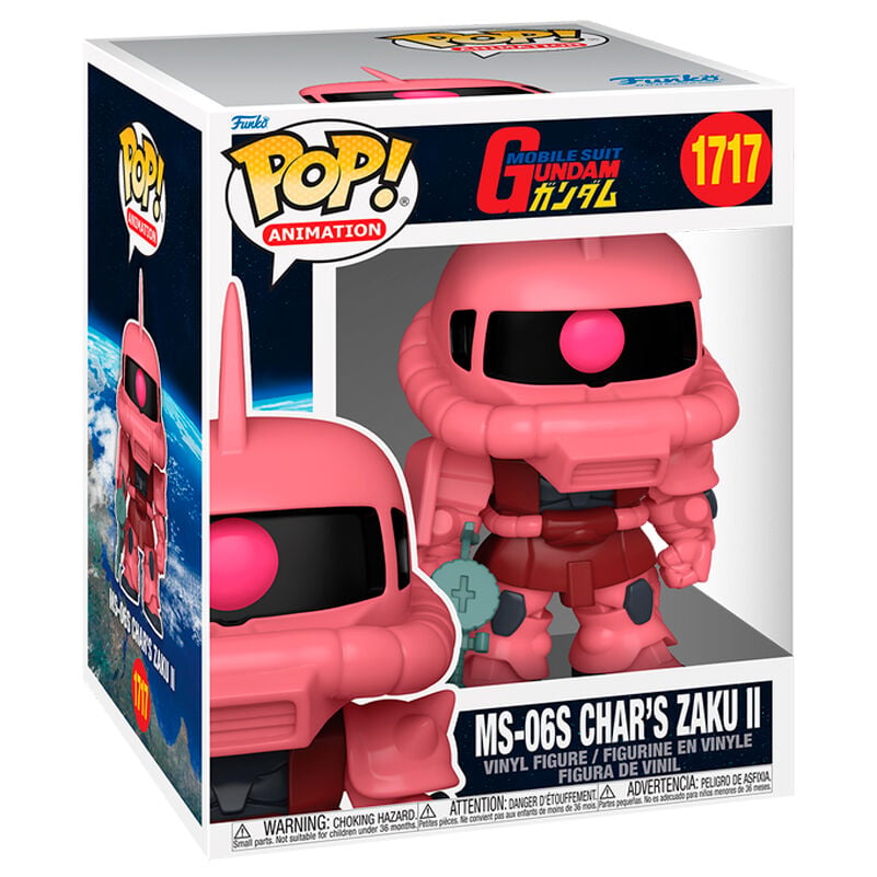 Figura POP Super Mobile Suit Gundam MS-06S Chars Zaku II FUNKO