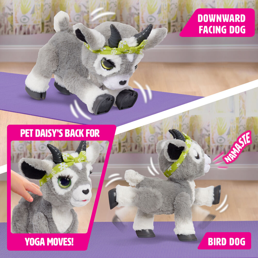 Peluche interactivo Cabra Daisy Yoga FurReal JUST PLAY
