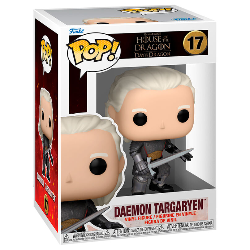 Figura POP La Casa del Dragon Daemon Targaryen FUNKO