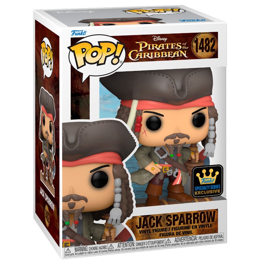 Figura POP Piratas del Caribe Jack Sparrow Exclusive FUNKO