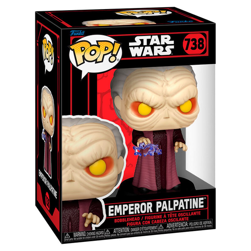 Figura POP Star Wars Emperor Palpatine FUNKO