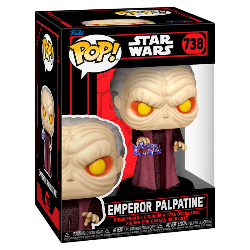Figura POP Star Wars Emperor Palpatine FUNKO