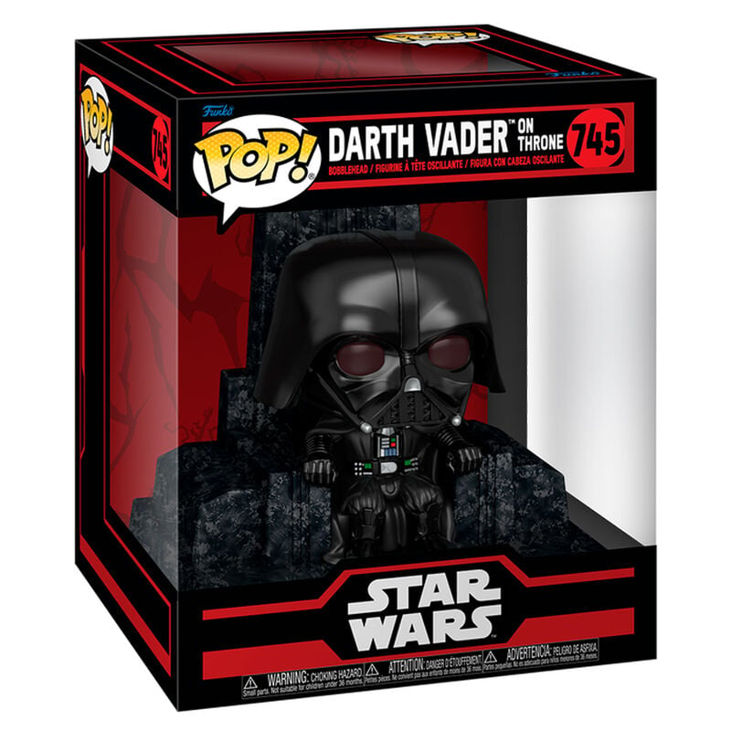 Figura POP Deluxe Star Wars Darth Vader on Throne FUNKO