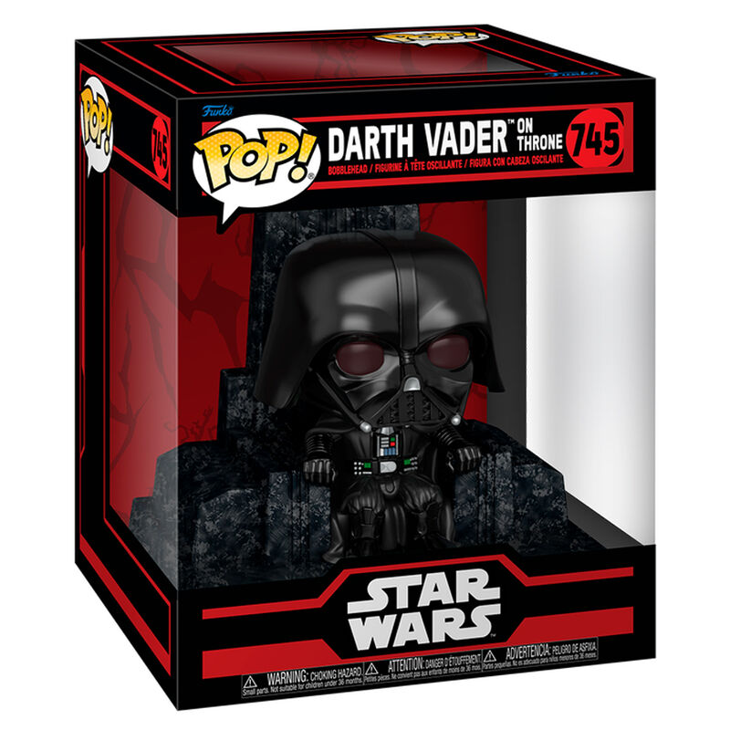 Figura POP Deluxe Star Wars Darth Vader on Throne FUNKO