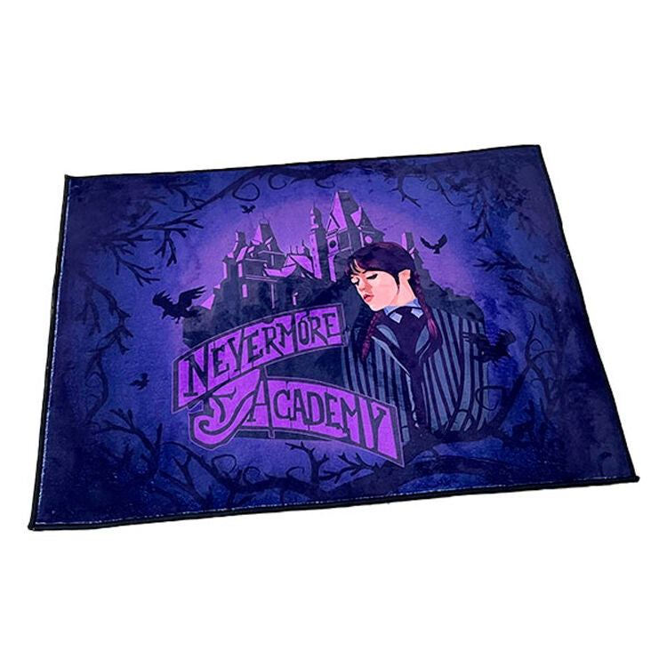 Alfombra interior Nevermore Academy Miercoles 80x60cm SD TOYS