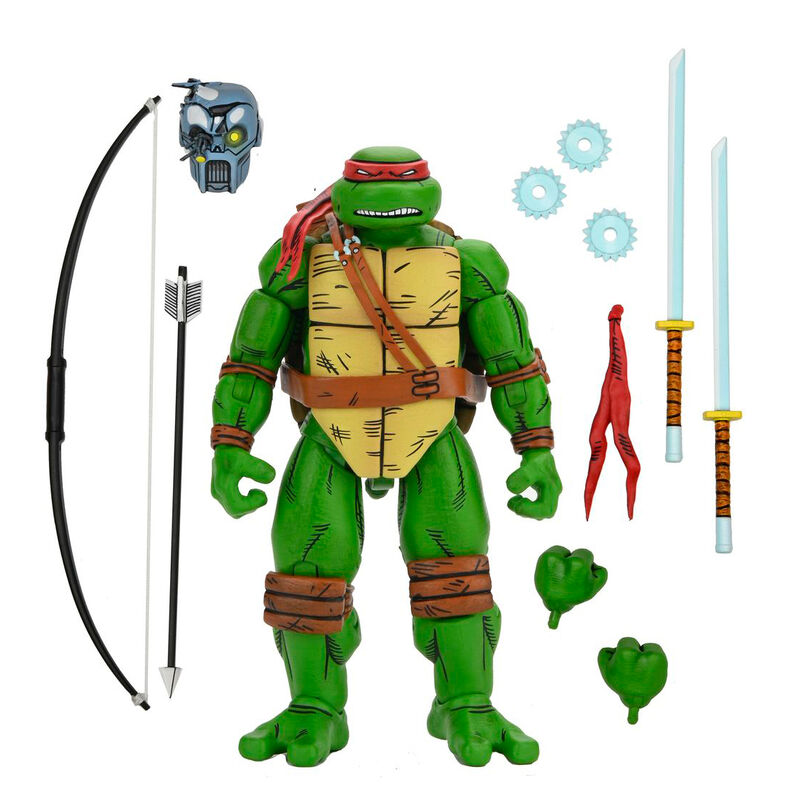 Figura Leonardo Mutant Ninja Tortugas Ninja 18cm NECA