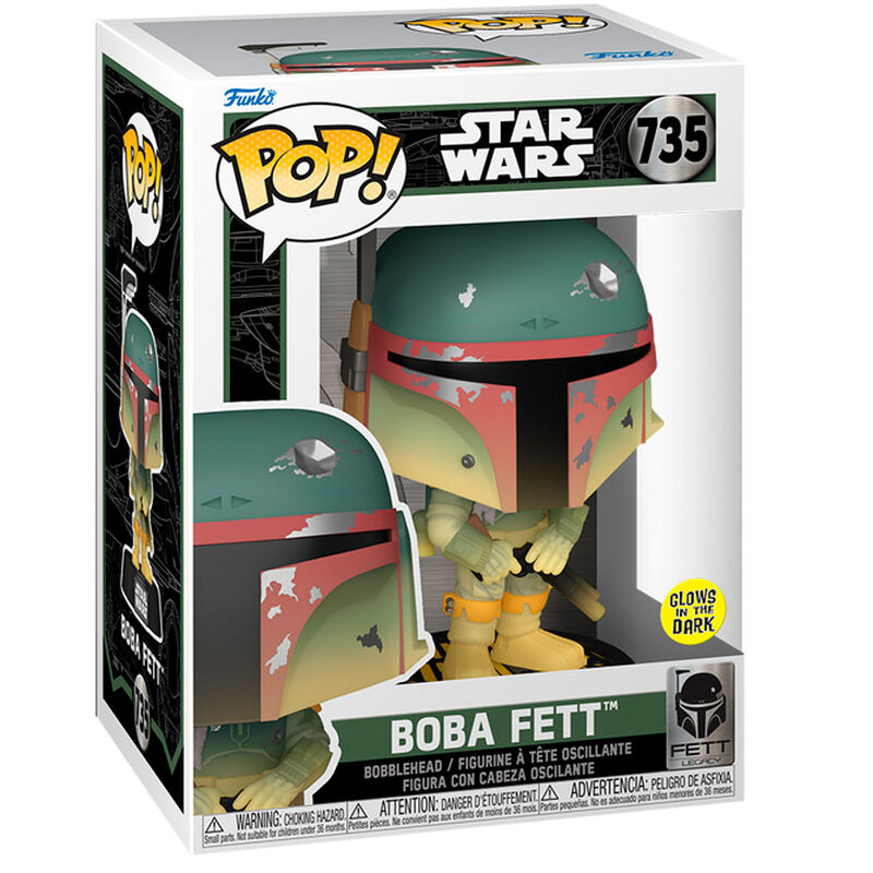 Figura POP Star Wars Boba Fett FUNKO