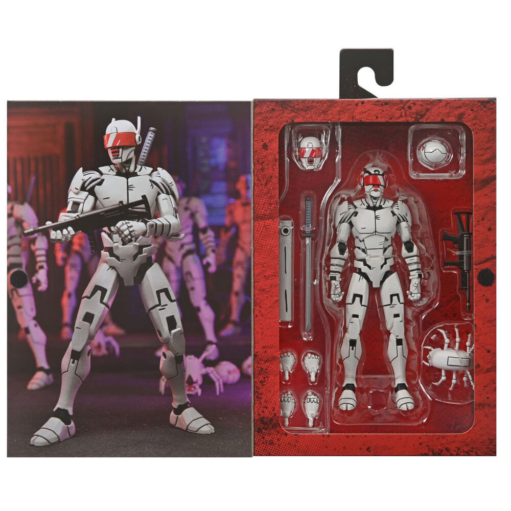 Figura Ultimate Elite Synja Patrol Bot Teenage Mutant The Last Ronin Tortugas Ninja 18cm NECA