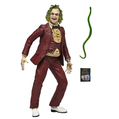 Figura Beetlejuice 1988 Red Tuxedo Beetlejuice 18cm NECA