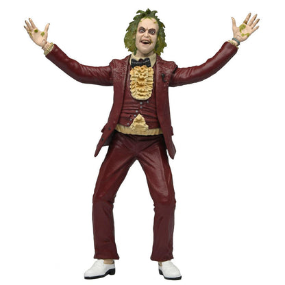 Figura Beetlejuice 1988 Red Tuxedo Beetlejuice 18cm NECA