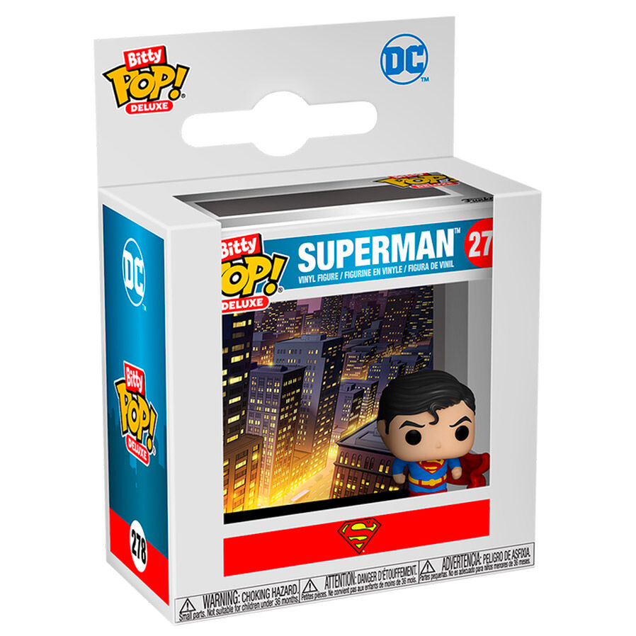 Figura Bitty POP Deluxe DC Comics Superman FUNKO