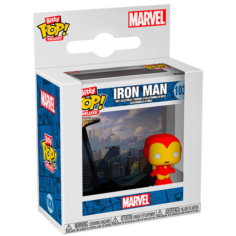 Figura Bitty POP Deluxe Marvel Iron Man FUNKO