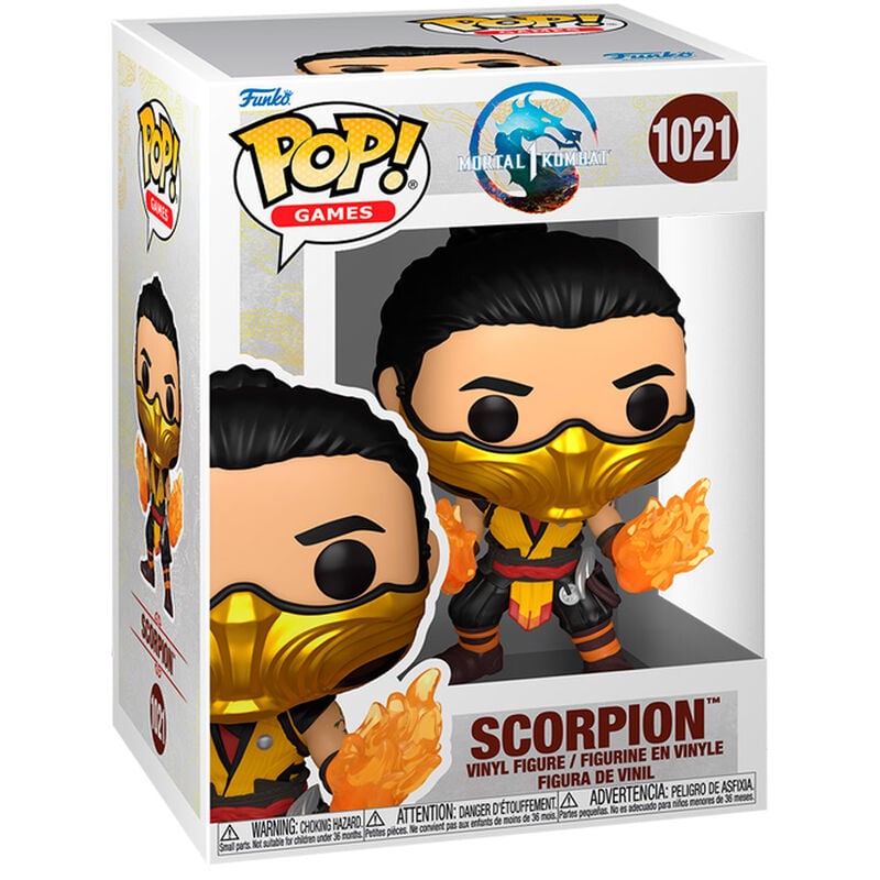 Figura POP Mortal Kombat Scorpion FUNKO