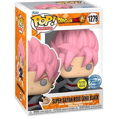 Figura POP Dragon Ball Super - Super Saiyan Rose Goku Black Exclusive FUNKO