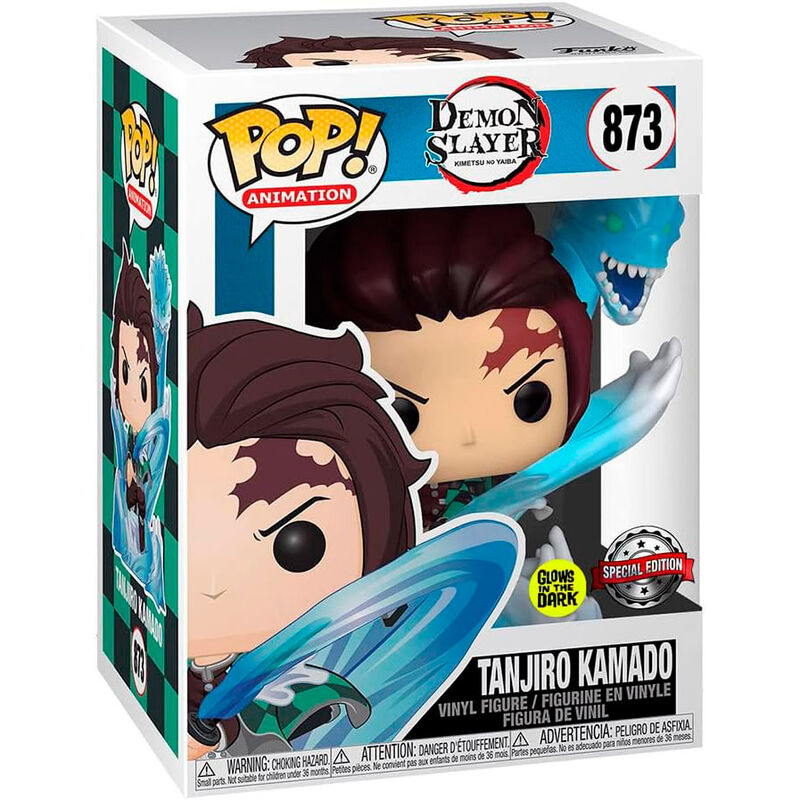Figura POP Demon Slayer Kimetsu no Yaiba Tanjiro Kamado Exclusive FUNKO